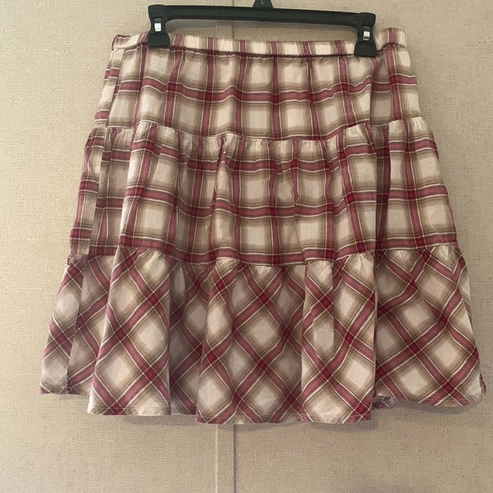 Y2K Faded Glory Ruffled Skirt